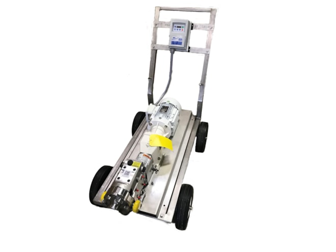 BPH Pump & Equipment Positive Displacement Mobile Sanitary Cart