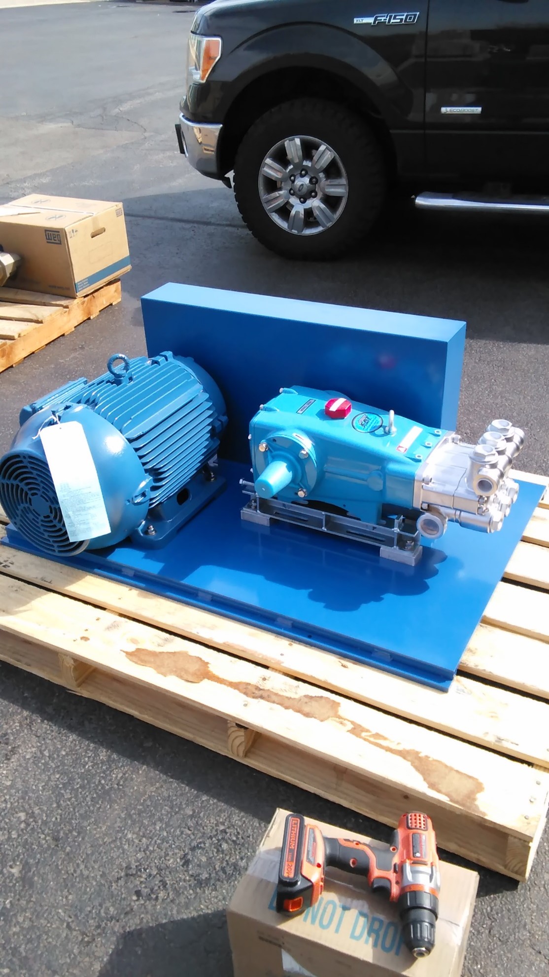 BPH Pump & Equipment HighPressure Reverse Osmosis Feed Systems Pump