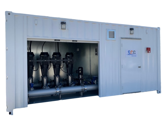 SCG Process Portable Pump Booster Station
