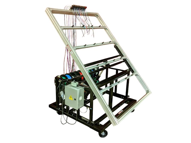 Tri-Phase Electronic Panel Stand